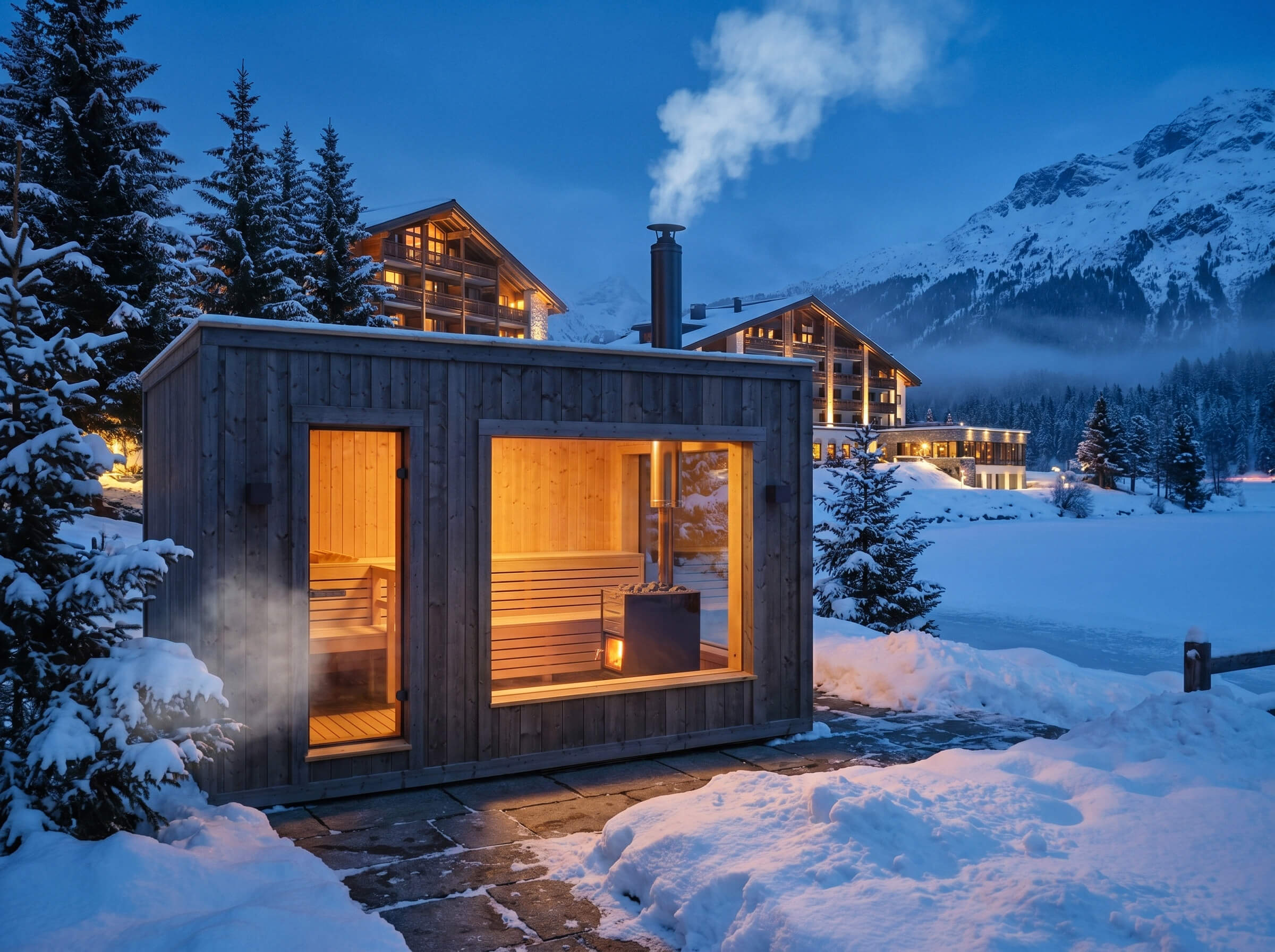 Aurowe Nordic sauna 3