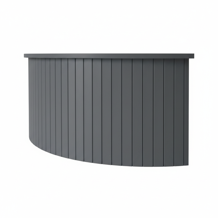 Exterior Panel - Painted Spruce Wood